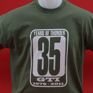 GTI35.com T-Shirt oliv